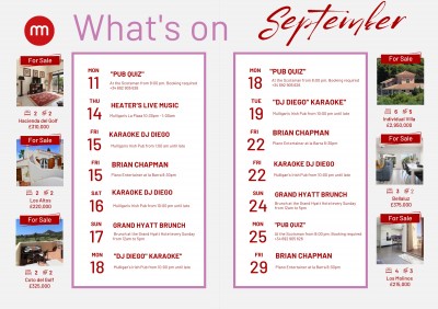 What's on in September 2023